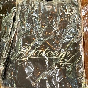 YATEEM Black long sleeve shirt L 4x 5x